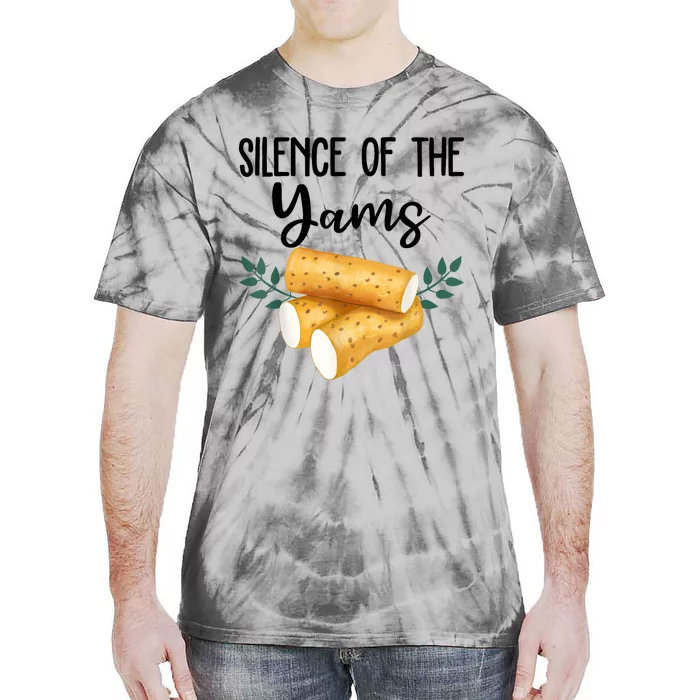 Silence Of The Yams Funny Matching Family Thanksgiving Tie-Dye T-Shirt