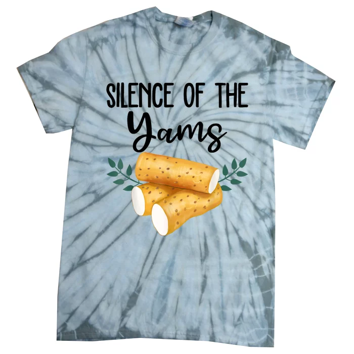 Silence Of The Yams Funny Matching Family Thanksgiving Tie-Dye T-Shirt