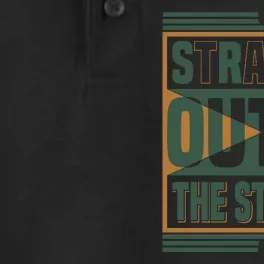 Straight Outta The Stables Dry Zone Grid Performance Polo