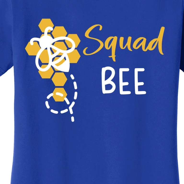 Squad Of The Bee 1st Birthday Outfit First Bee Day Family Cool Gift Women's T-Shirt