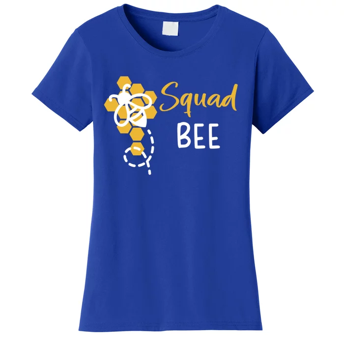 Squad Of The Bee 1st Birthday Outfit First Bee Day Family Cool Gift Women's T-Shirt