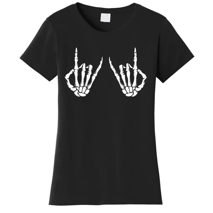 Sign Of The Horns Lover Design For Cool Men And Women Women's T-Shirt