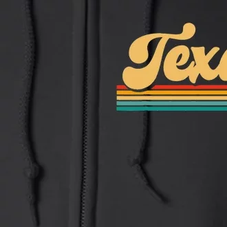 State of Texas Full Zip Hoodie