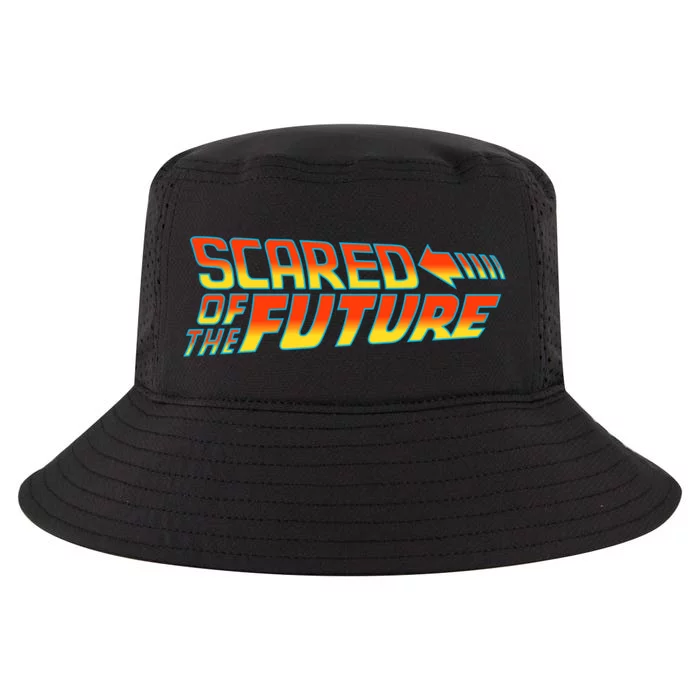 Scared Of The Future Funny Gift Cool Comfort Performance Bucket Hat