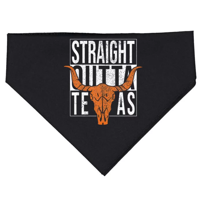 Straight Outta Texas 1845 For Proud Texans USA-Made Doggie Bandana