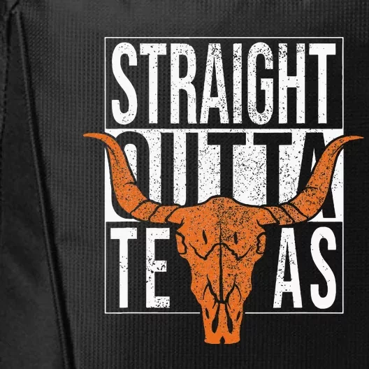 Straight Outta Texas 1845 For Proud Texans City Backpack