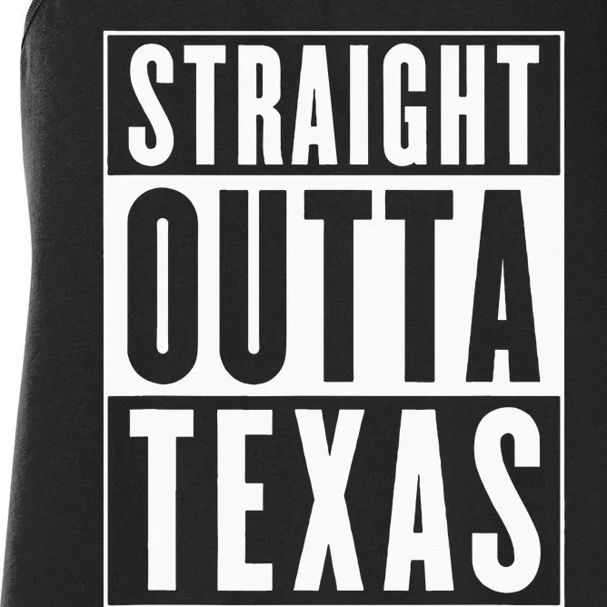 Straight Outta Texas Women's Racerback Tank