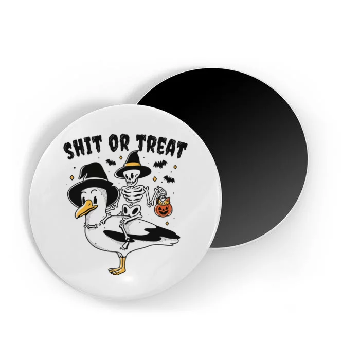 Shit Or Treat Funny Halloween Magnet