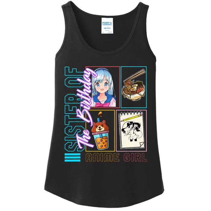 Sister Of The Birthday Anime Girl Anime Otaku Girl Japan Ka Ladies Essential Tank