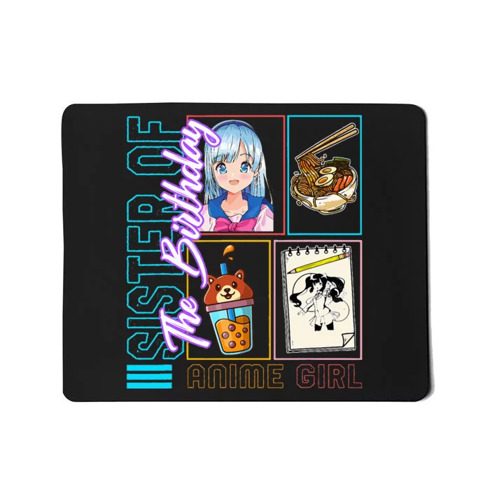 Sister Of The Birthday Anime Girl Anime Otaku Girl Japan Ka Mousepad