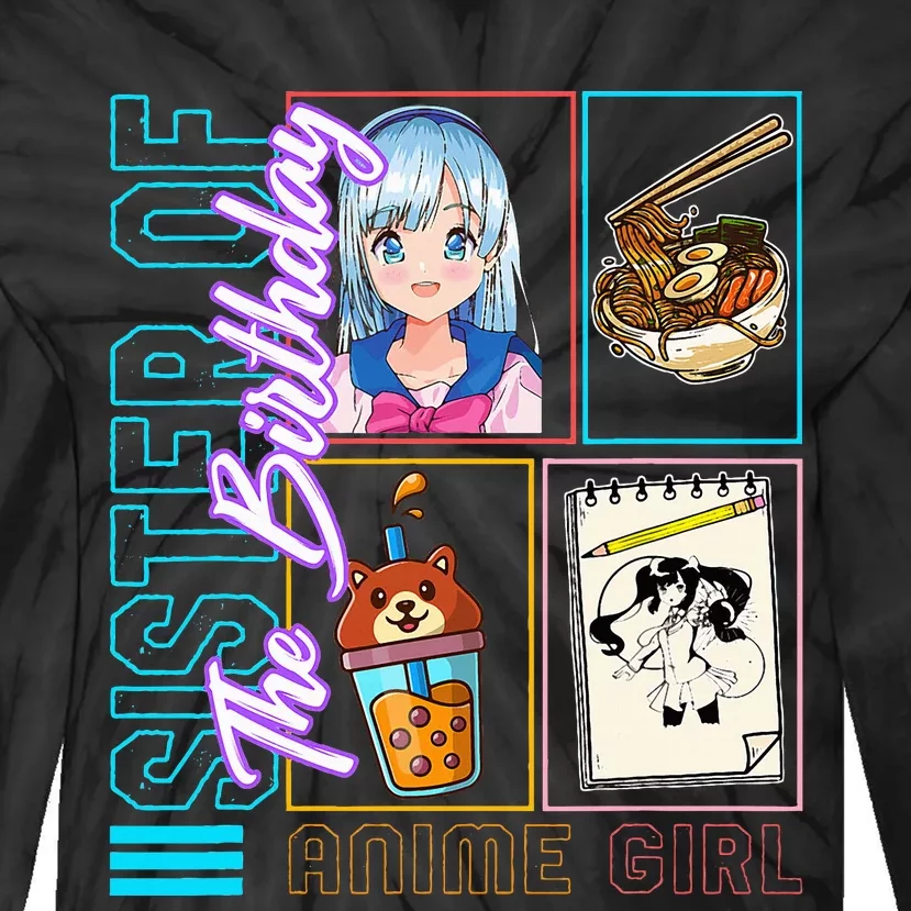 Sister Of The Birthday Anime Girl Anime Otaku Girl Japan Ka Tie-Dye Long Sleeve Shirt