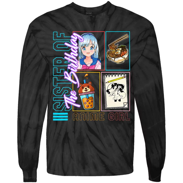 Sister Of The Birthday Anime Girl Anime Otaku Girl Japan Ka Tie-Dye Long Sleeve Shirt