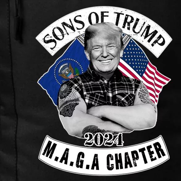 Sons Of Trump 2024 M.A.G.A Chapter MAGA Daily Commute Backpack