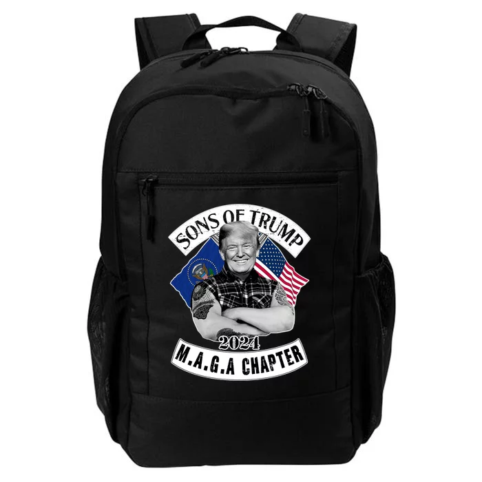 Sons Of Trump 2024 M.A.G.A Chapter MAGA Daily Commute Backpack