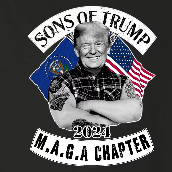 Sons Of Trump 2024 M.A.G.A Chapter MAGA Toddler Long Sleeve Shirt