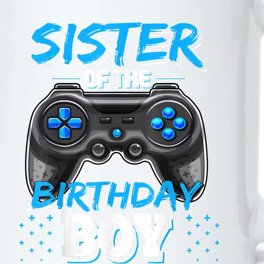 Sister Of The Birthday Boy Matching Video Game Birthday Gift Black Color Changing Mug