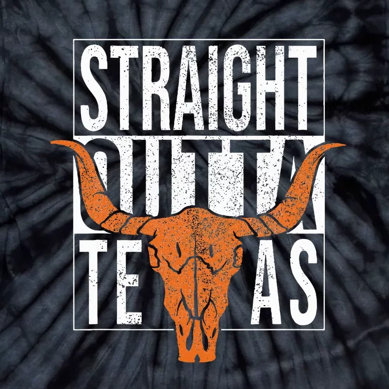 Straight Outta Texas 1845 For Proud Texans Tie-Dye T-Shirt