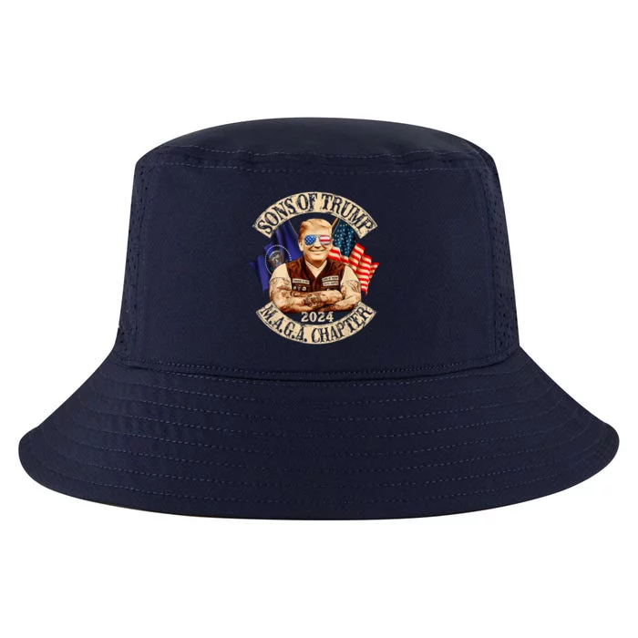 Sons Of Trump Maga Chapter 2024 Cool Comfort Performance Bucket Hat