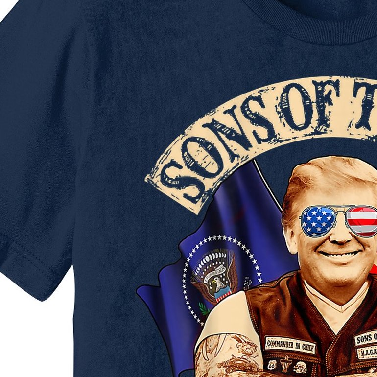 Sons Of Trump Maga Chapter 2024 Premium T-Shirt