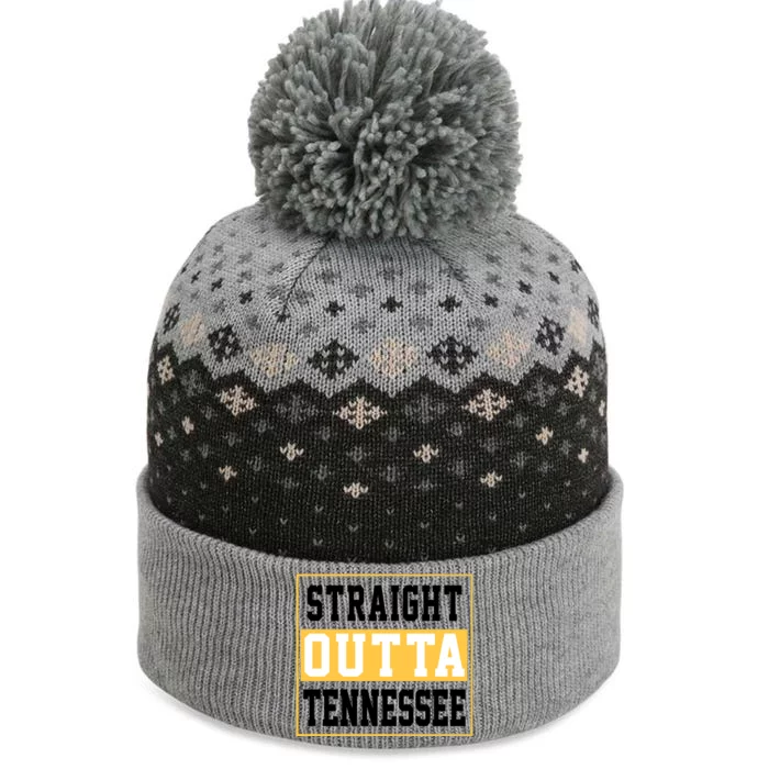 Straight Outta Tennessee The Baniff Cuffed Pom Beanie