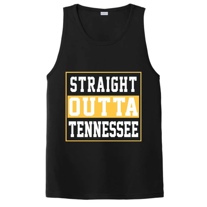 Straight Outta Tennessee Performance Tank