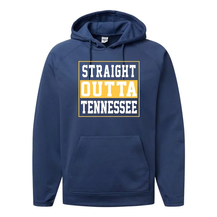 Straight Outta Tennessee Performance Fleece Hoodie