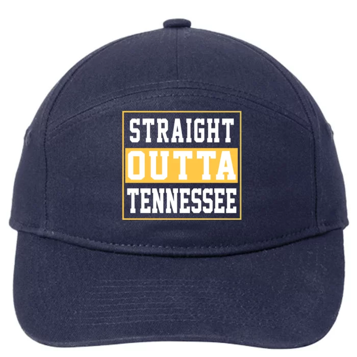 Straight Outta Tennessee 7-Panel Snapback Hat