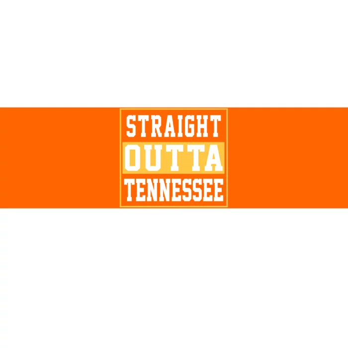 Straight Outta Tennessee Bumper Sticker