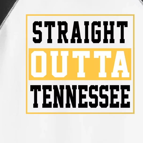 Straight Outta Tennessee Toddler Fine Jersey T-Shirt