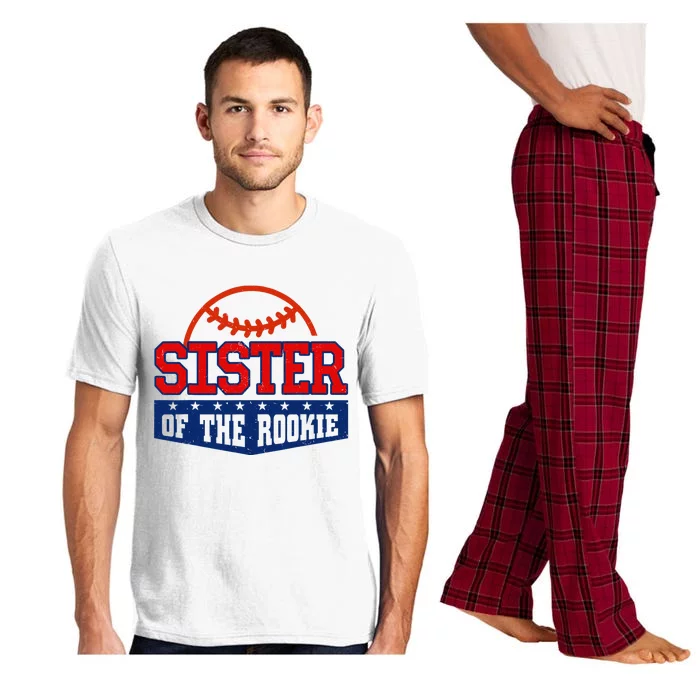 Sister Of The Rookie Baseball 1st birthday Party Matching Pajama Set