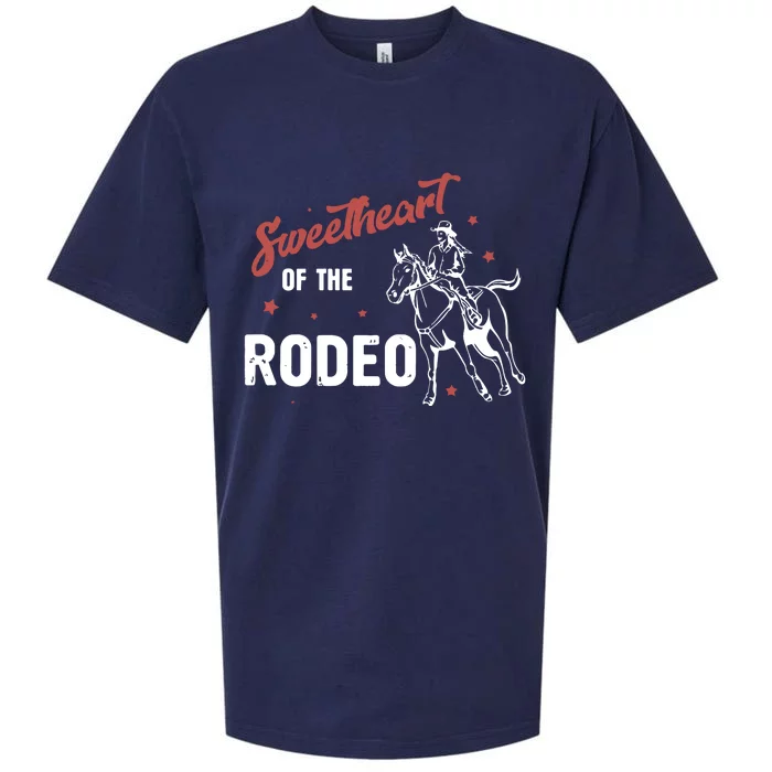 Sweetheart Of The Rodeo Western 70s Vintage Style Sueded Cloud Jersey T-Shirt