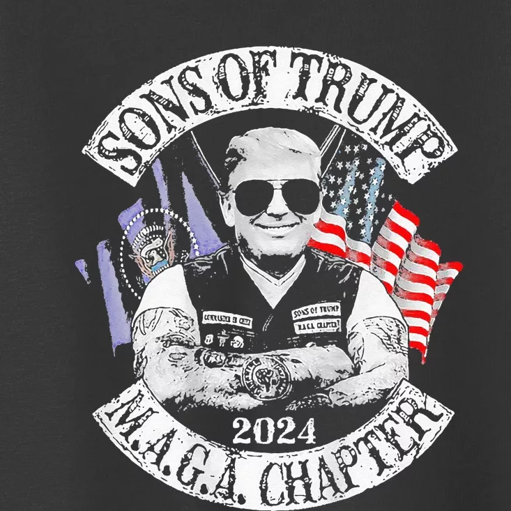 Sons of Trump Maga Chapter 2024 Toddler T-Shirt