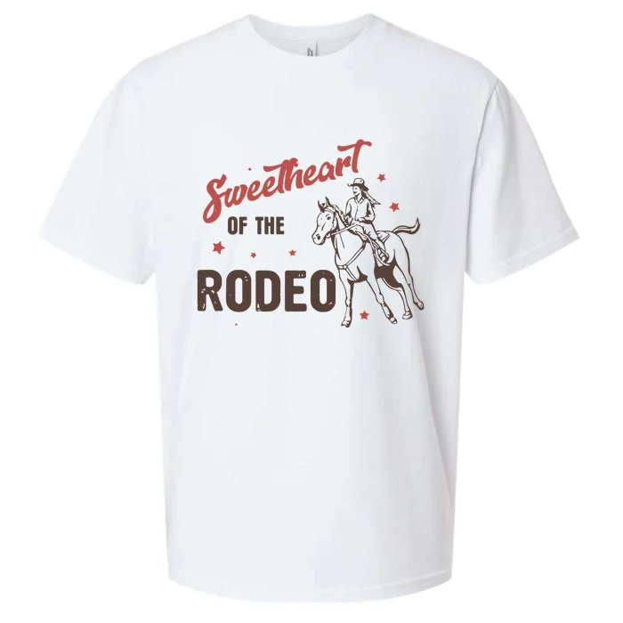 Sweetheart Of The Rodeo Western 70s Vintage Style Sueded Cloud Jersey T-Shirt