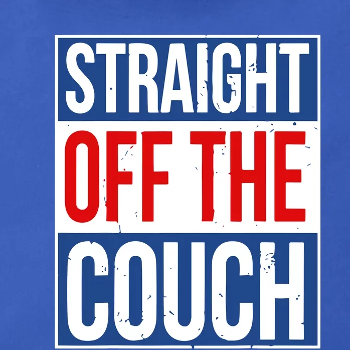 Straight Off The Couch Funny Football Meme Zip Tote Bag