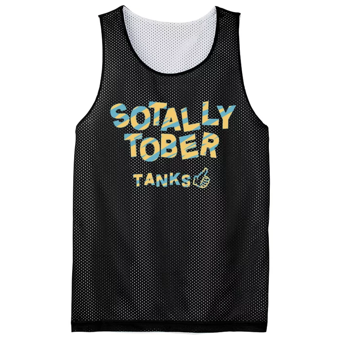 Sotally Tober Tanks Mesh Reversible Basketball Jersey Tank