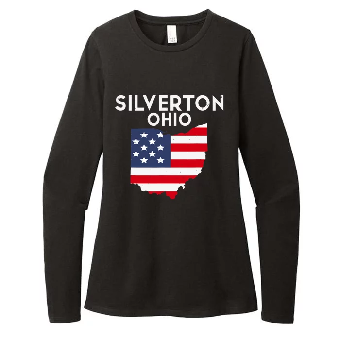 Silverton Ohio USA State America Travel Ohioan Womens CVC Long Sleeve Shirt