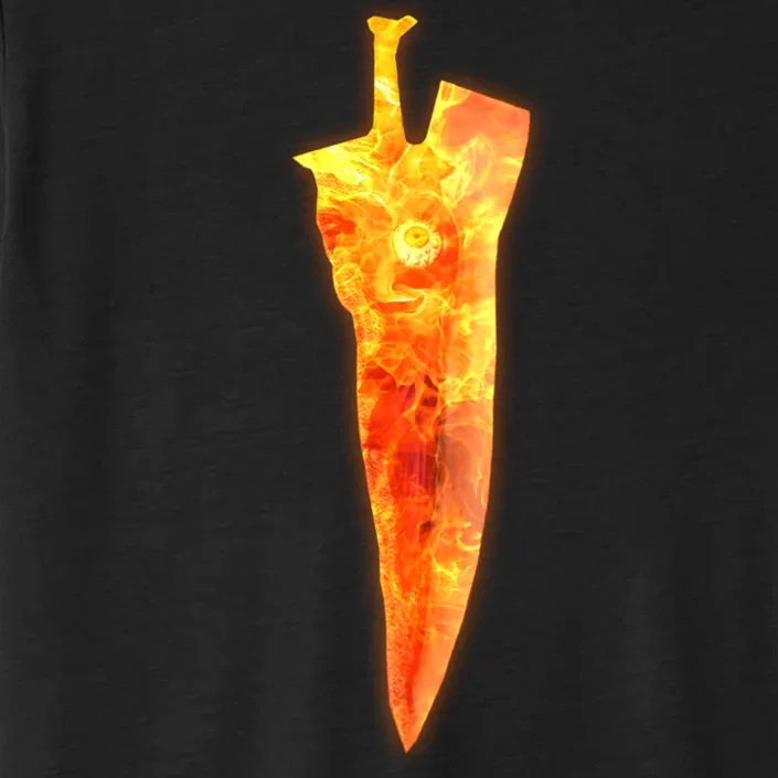 Soul Caliber Soul Edge Sword Flame Blade ChromaSoft Performance T-Shirt