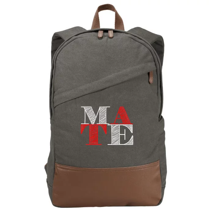 Soul Mate Matching Couples For Mr Cotton Canvas Backpack