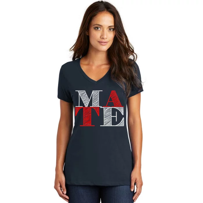 Soul Mate Matching Couples For Mr Women's V-Neck T-Shirt