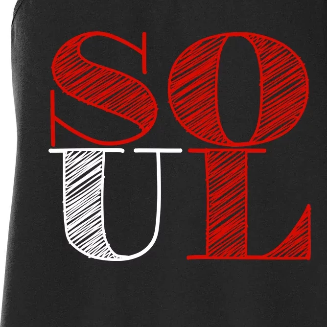 Soul Mate Matching Couples For Mrs Women's Racerback Tank