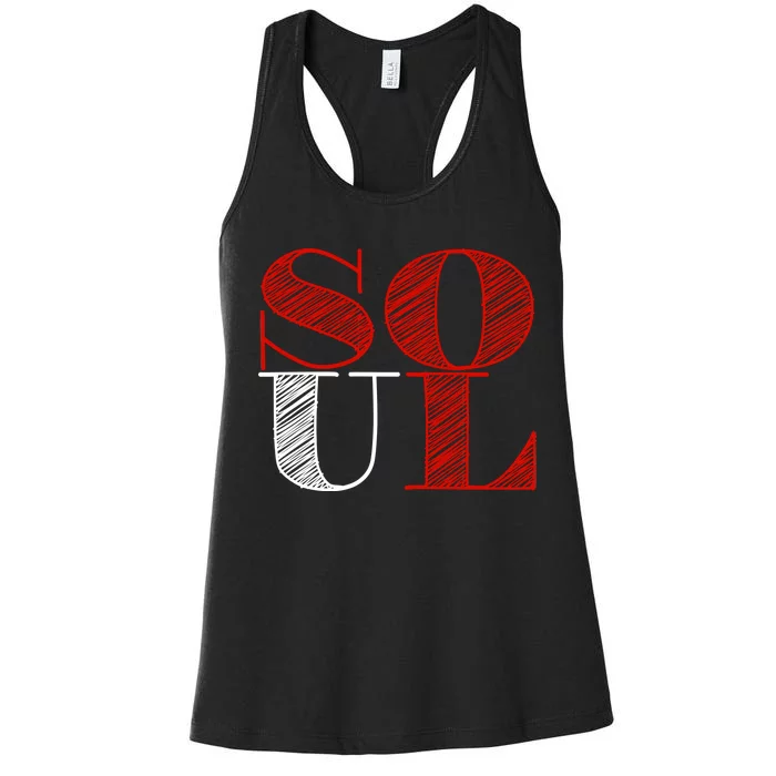 Soul Mate Matching Couples For Mrs Women's Racerback Tank