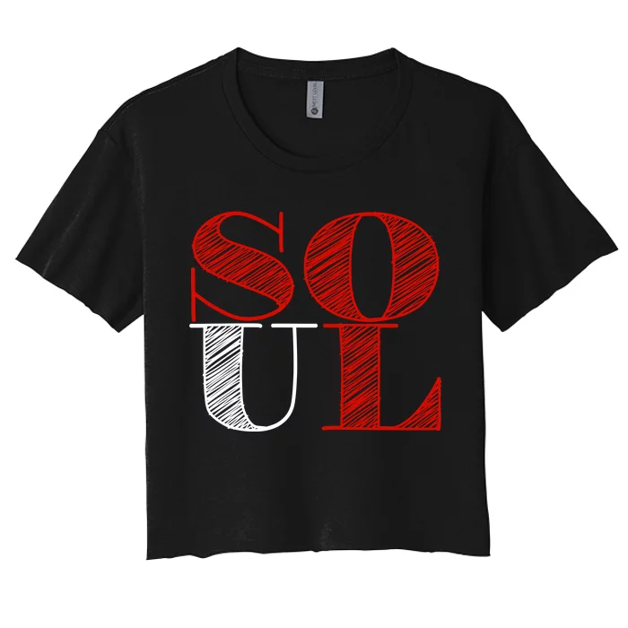 Soul Mate Matching Couples For Mrs Women's Crop Top Tee