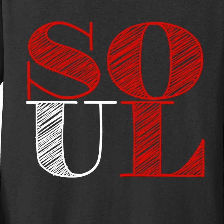 Soul Mate Matching Couples For Mrs Kids Long Sleeve Shirt