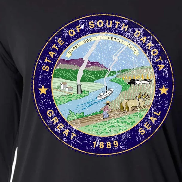 South Dakota Seal Cooling Performance Long Sleeve Crew