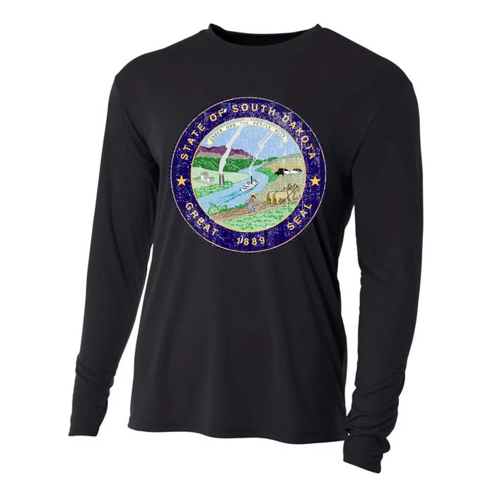 South Dakota Seal Cooling Performance Long Sleeve Crew