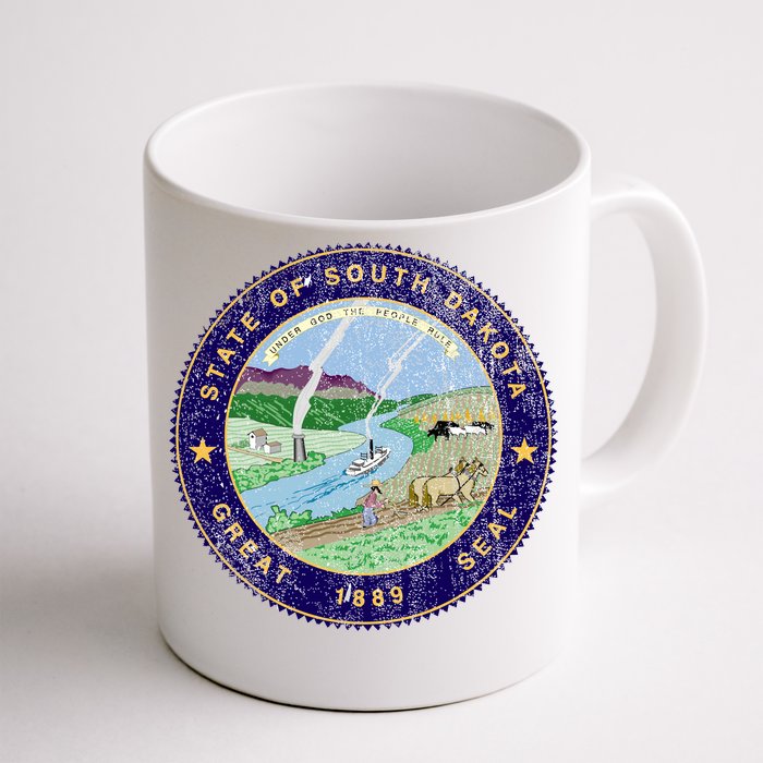 South Dakota Seal Front & Back Coffee Mug