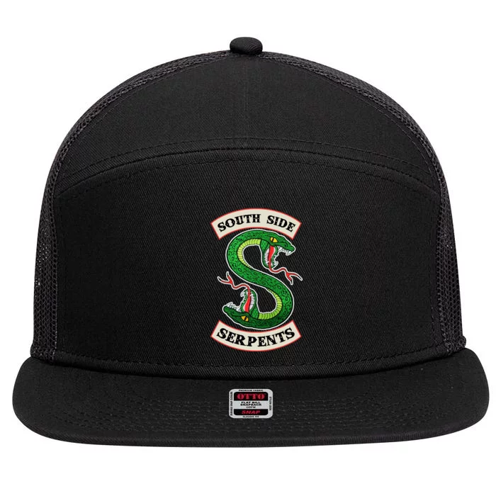 South Side Serpents 7 Panel Mesh Trucker Snapback Hat