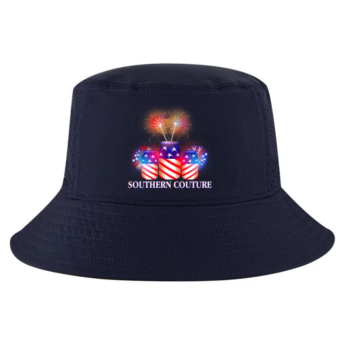 Southern Couture July 4th Cool Comfort Performance Bucket Hat