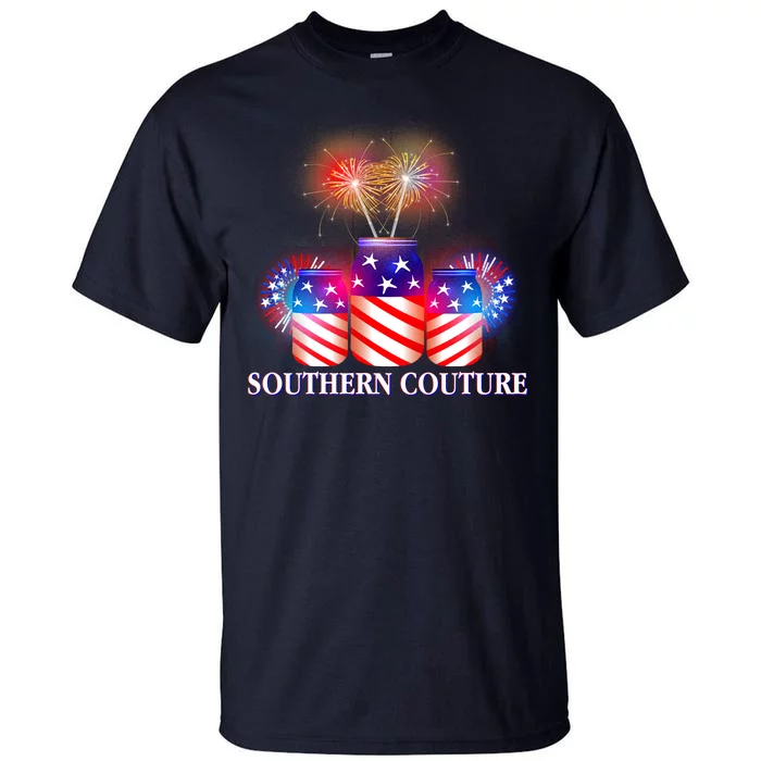 Southern Couture July 4th Tall T-Shirt