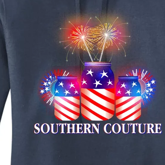 Southern Couture July 4th Women's Pullover Hoodie